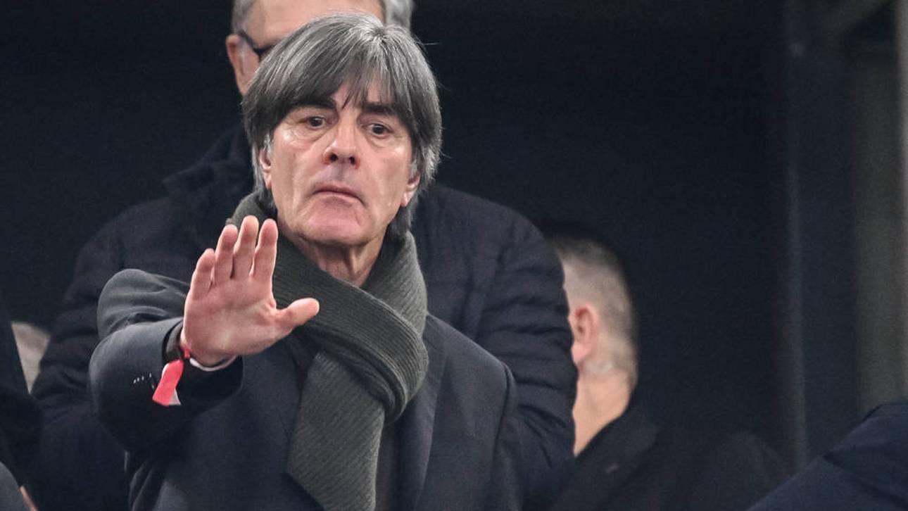 Joachim Löw beim DFB-Pokal-Halbfinale von VfB Stuttgart und RB Leipzig