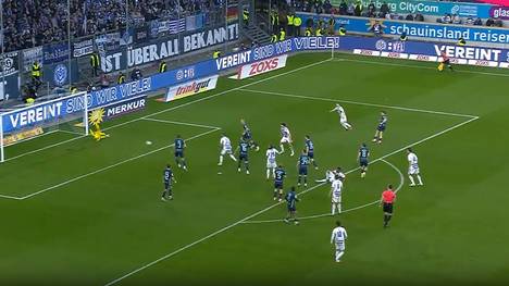 Der MSV Duisburg gewinnt ein dramatisches Verfolgerduell mit 2:1 gegen TSV 1860 München. Ein Last-Minute-Treffer entscheidet die Partie und sorgt für großen Jubel bei Duisburg.