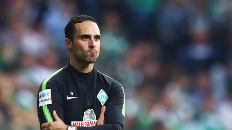 Werder-Trainer Alexander Nouri wartet nach dem 8. Spieltag weiter auf den ersten Saisonsieg