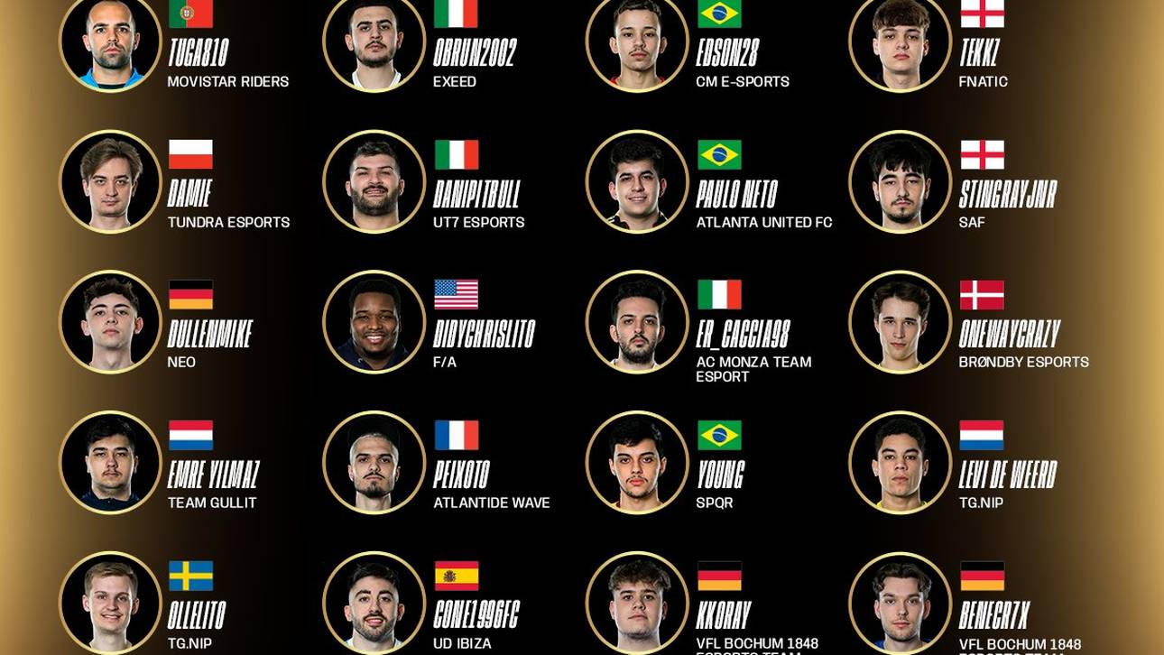 Unter den Finalisten befinden sich auch vier deutsche Spieler.