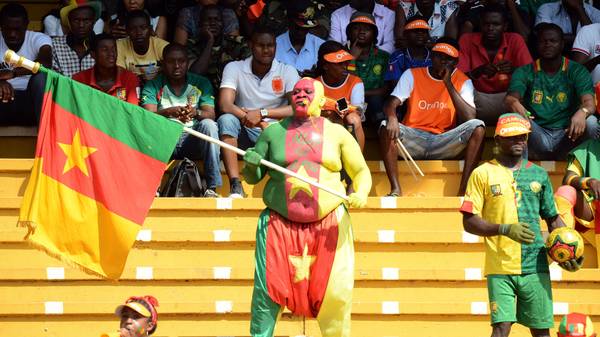 Ein Fan von Kamerun