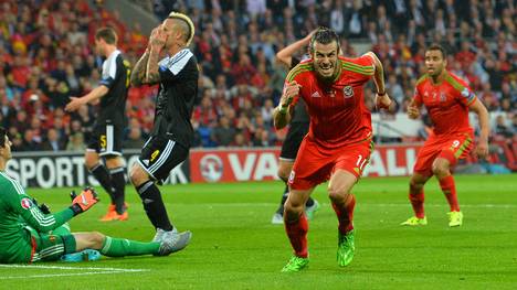 Gareth Bale traf in der Qualifikation gegen Belgien