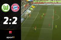 Der FC Bayern kommt am letzten Spieltag nicht über ein Unentschieden in Wolfsburg hinaus. Robert Lewandowski erzielt einen Treffer - sein letzter im Bayern-Trikot?