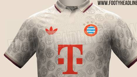 Sieht so das neue dritte Trikot des FC Bayern aus?