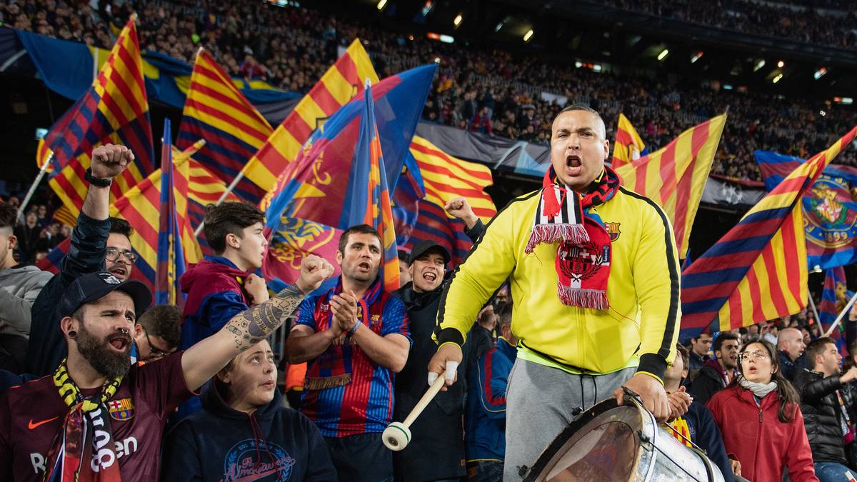 PLATZ 2 - FC BARCELONA: 75.362 Zuschauer im Camp Nou