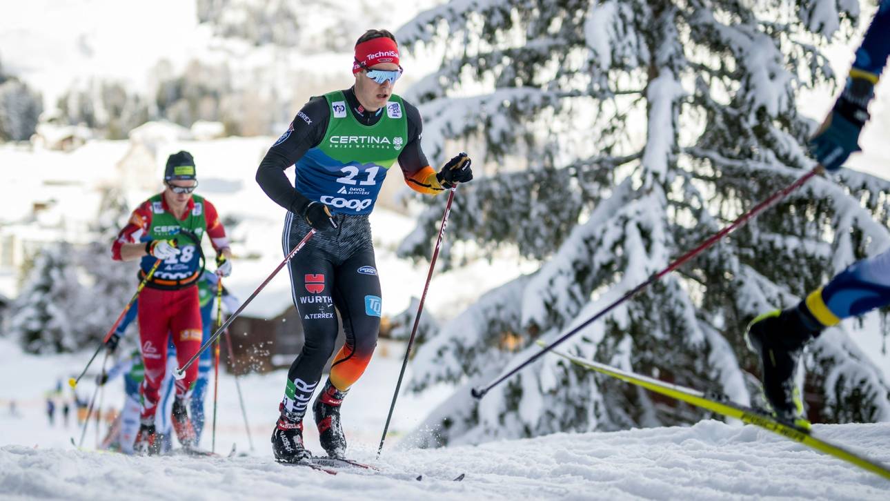 Deutsche Skilanglauf-Staffel chancenlos
