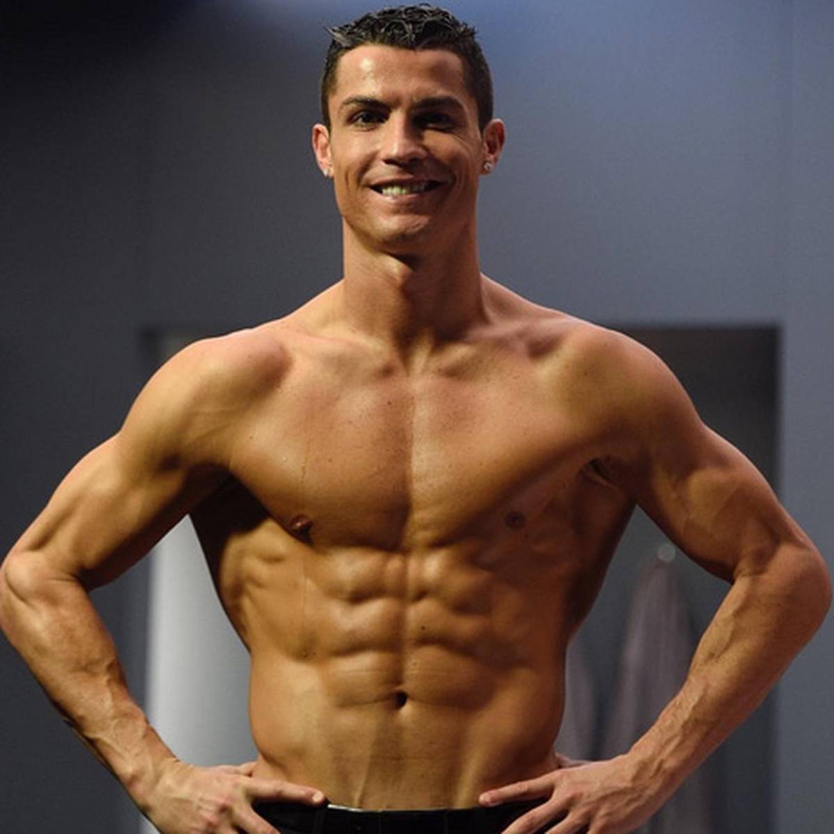 Cristiano Ronaldo Von Real Madrid Prasentiert Seine Muskeln Auf Instagram