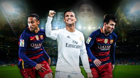 Mit Cristiano Ronaldo, Lionel Messi und Neymar kämpfen drei Superstars um den Ballon d'Or. 