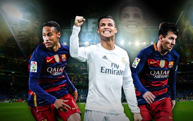 Cristiano Ronaldo Lionel Messi Und Neymar Kampfen Um Ballon D Or