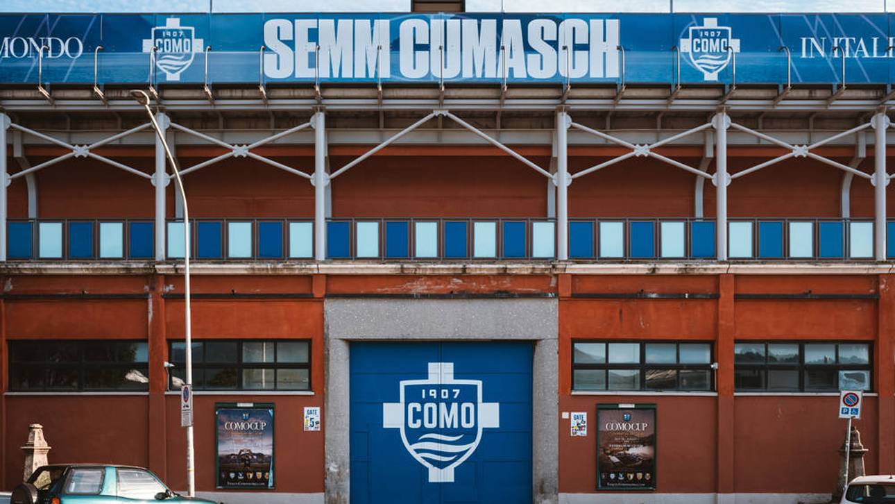 Ungewöhnliche Fanaktion bei Como