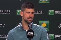 Novak Djokovic ist in Indian Wells überraschend an Lucky Loser Luca Nardi gescheitert. Der Weltranglistenerste ging nach der Blamage mit sich selbst hart ins Gericht.