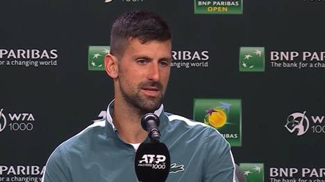 Novak Djokovic ist in Indian Wells überraschend an Lucky Loser Luca Nardi gescheitert. Der Weltranglistenerste ging nach der Blamage mit sich selbst hart ins Gericht.