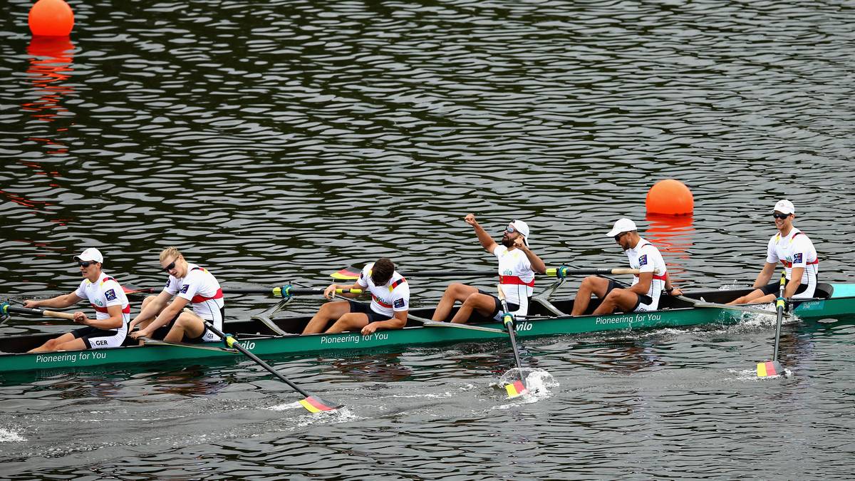 RUDERN: Der Deutschland-Achter zählt seit Jahren zum Besten, was der Rudersport zu bieten hat. In Rio holte man 2016 Silber hinter Großbritannien, bei der WM im letzten Jahr gab es dann die Goldmedaille