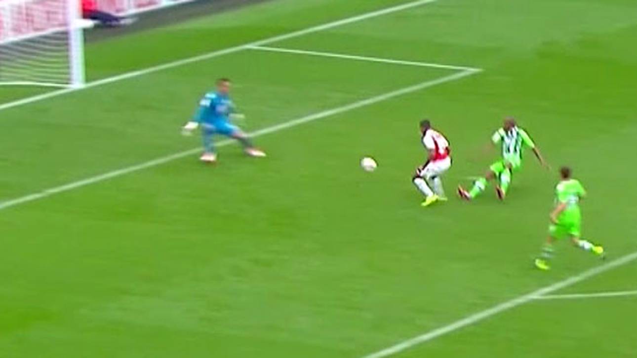 Wolfsburg unterliegt auch Arsenal