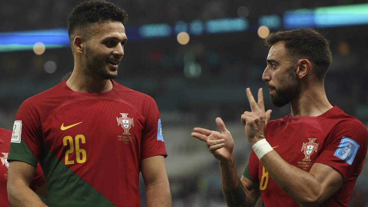 "O Pistoleiro": Ramos zeigt Bruno Fernandes seinen Pistolen-Jubel