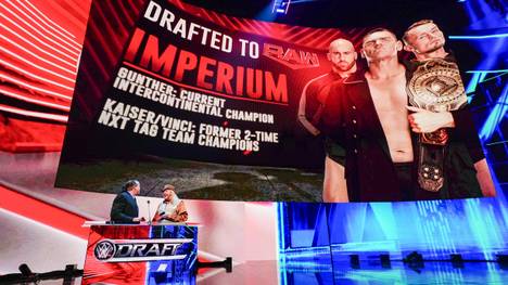 Gunther und Imperium wechseln im WWE Draft von SmackDown zu RAW