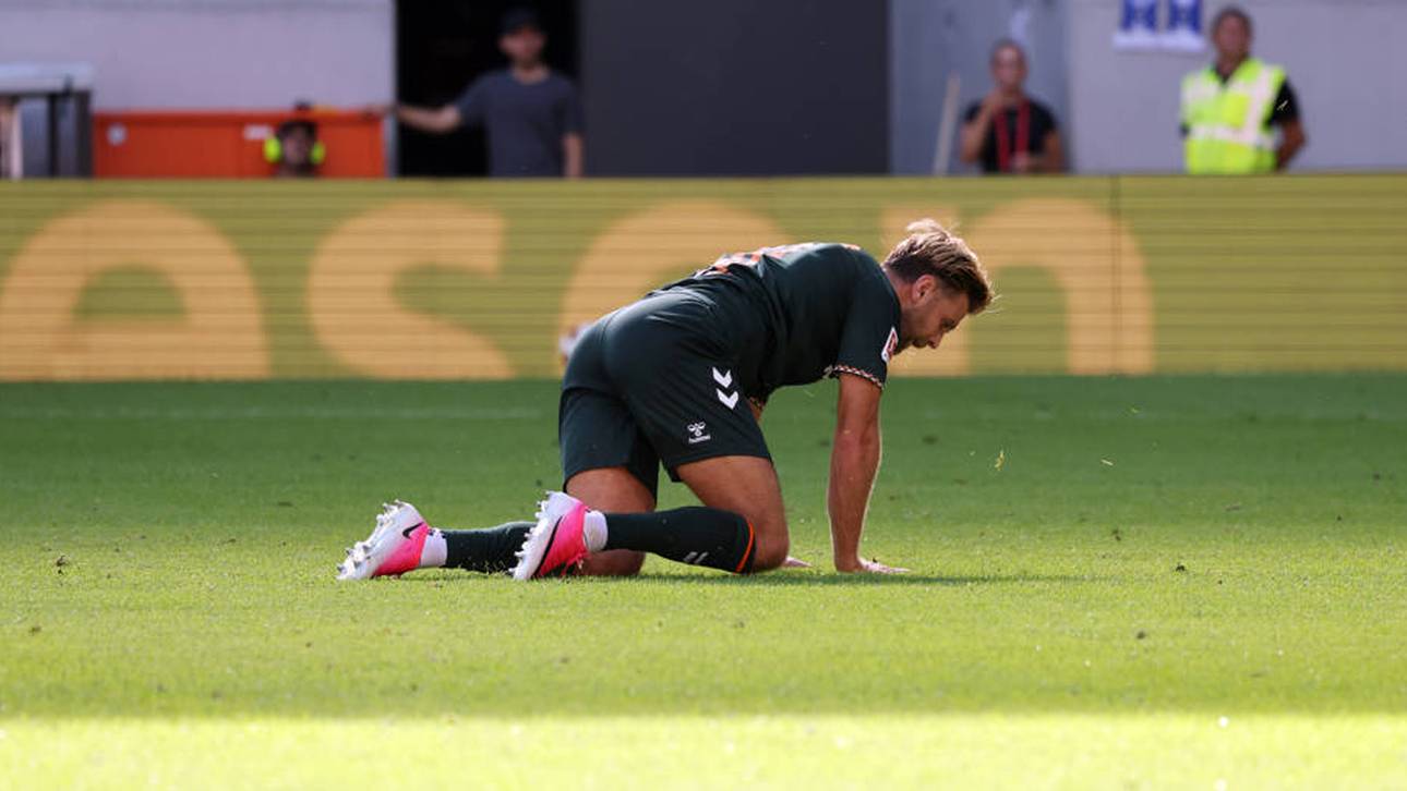 Herbe Pleite für Werder und Füllkrug