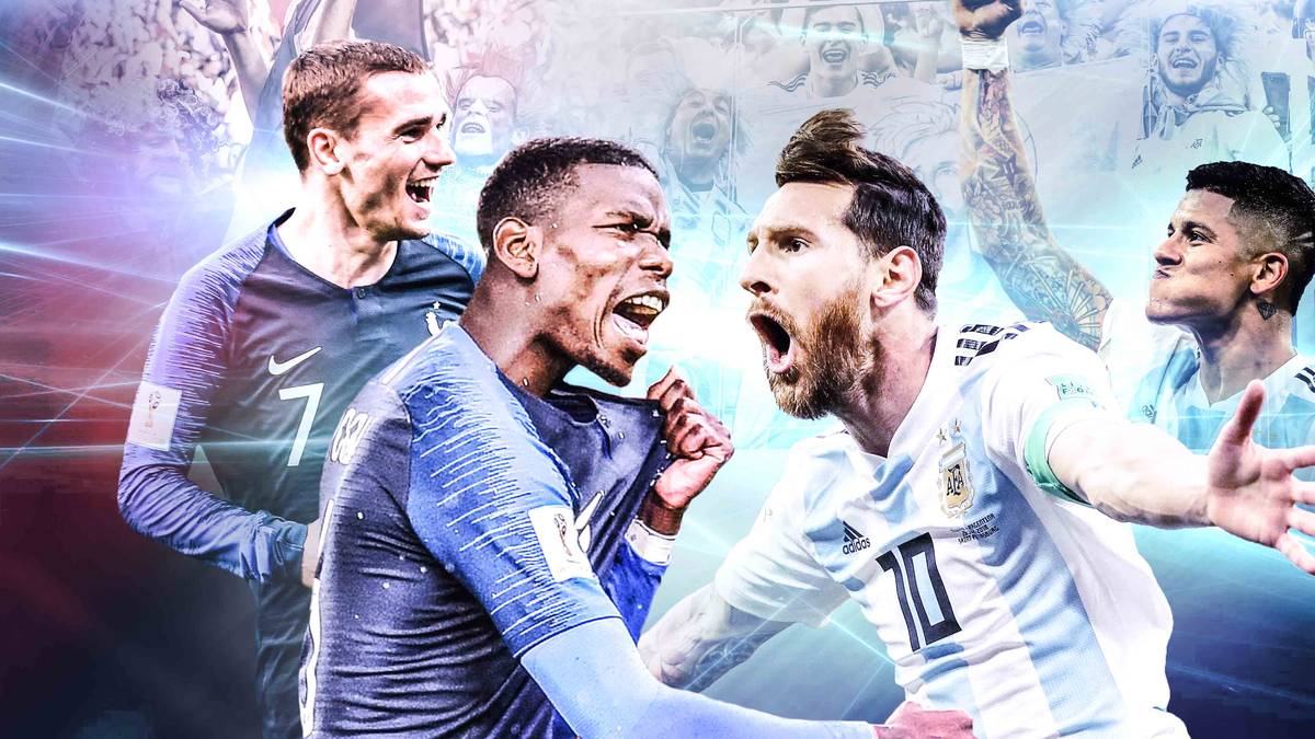 Frankreich gegen Argentinien ist der größte Achtelfinal-Kracher dieser WM. Griezmann oder Messi? SPORT1 zeigt, wer die Einzelduelle für sich entscheidet