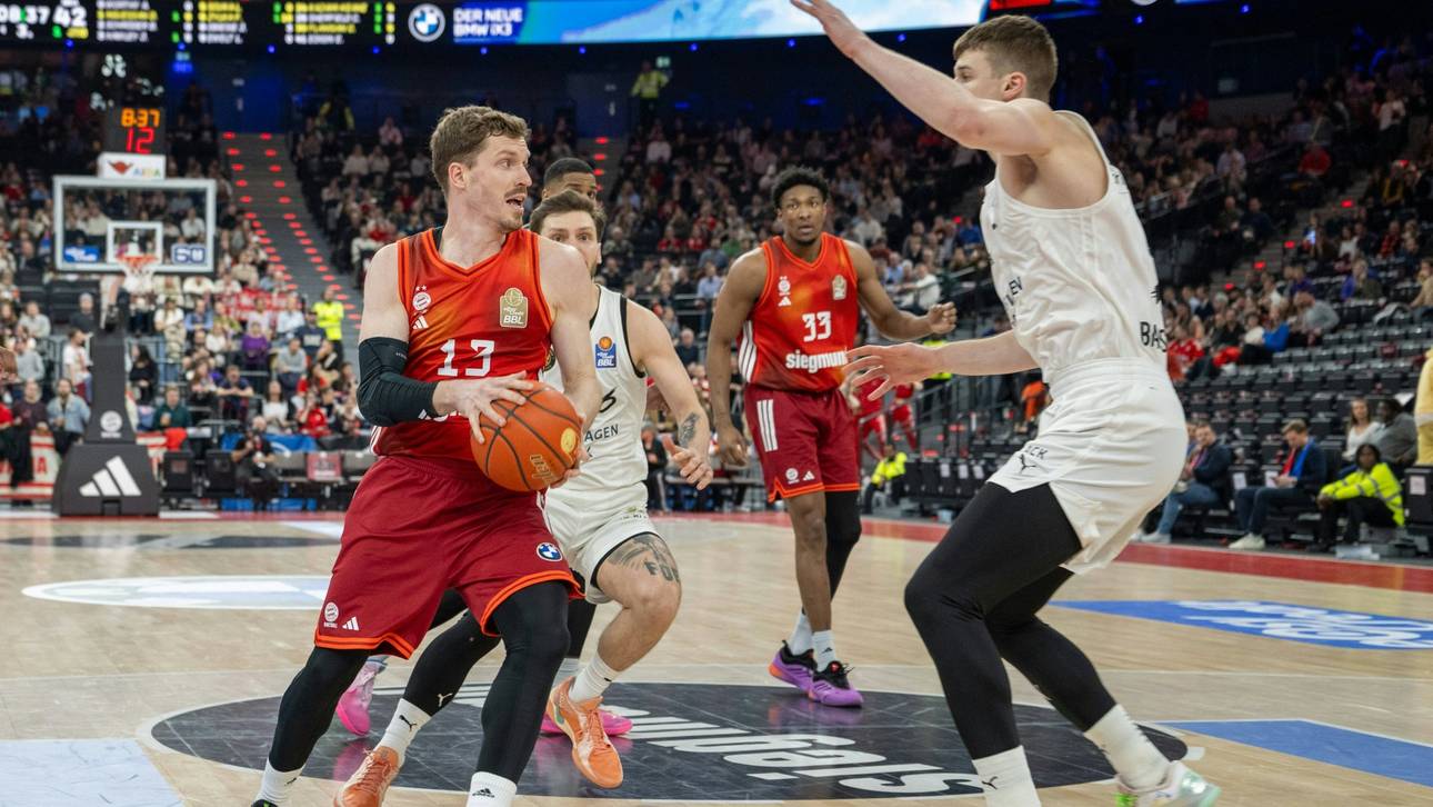 Bayern-Basketballer siegen glanzlos