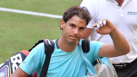 Rafael Nadal bei den Gerry Weber Open in Halle