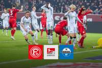 Im Aufstiegskampf der 2. Bundesliga tun sich Fortuna Düsseldorf und der SC Paderborn äußerst schwer mit dem Toreschießen. Zum Glück haben die beiden Abwehrreihen Hilfe parat - und sorgen für ein kurioses Spektakel.