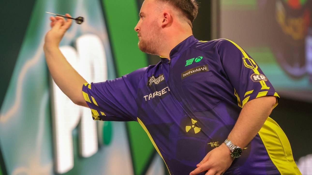 Littler im Achtelfinale der Darts-WM