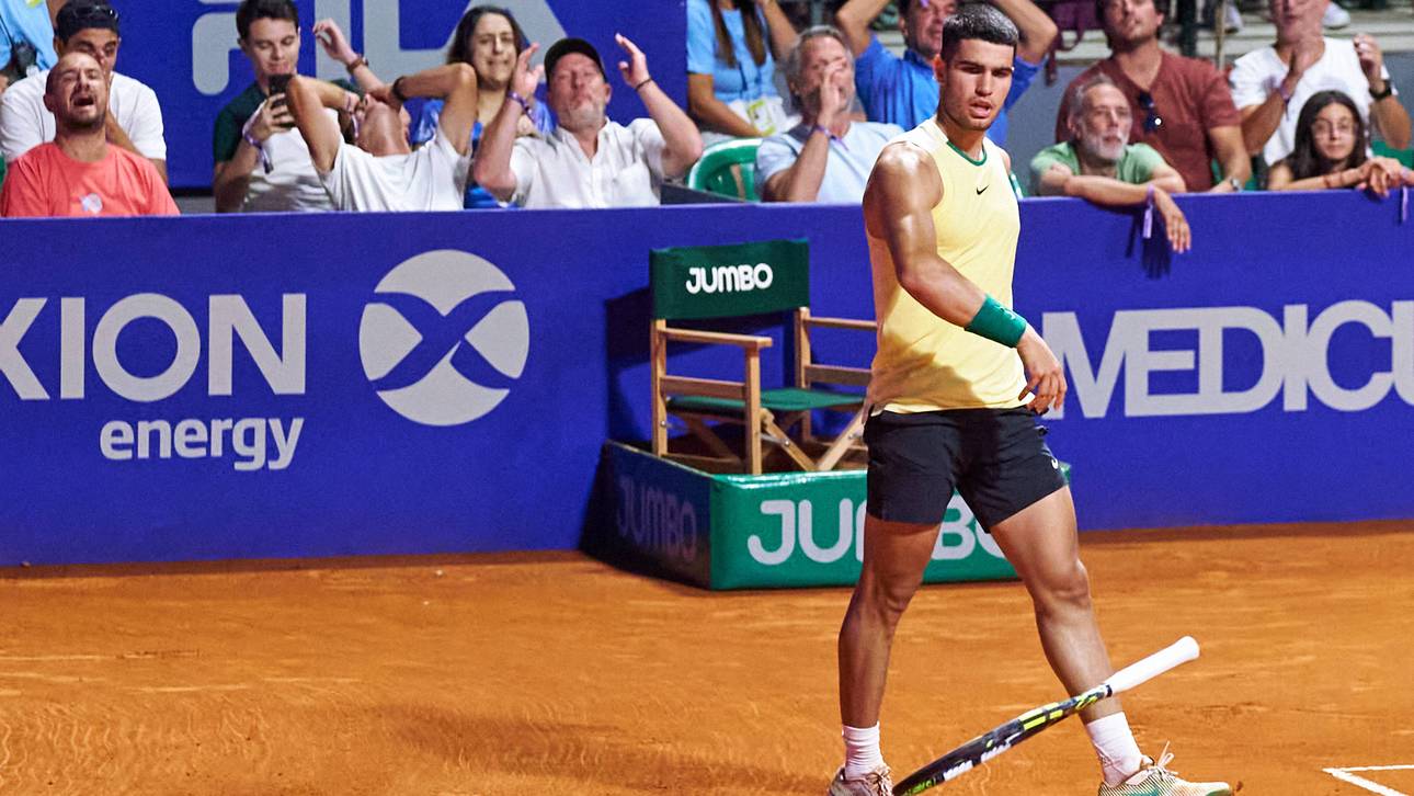 Wutanfall! Alcaraz zieht Zorn auf sich