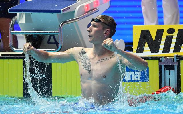 Schwimm Wm Florian Wellbrock Gewinnt Gold Uber 1500m Freistil Und Schreibt Geschichte