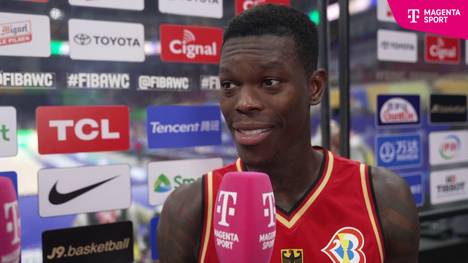 Nach dem Einzug ins Finale der Basketball-WM zeigt sich Kapitän Dennis Schröder einfach nur stolz auf sein Team. 