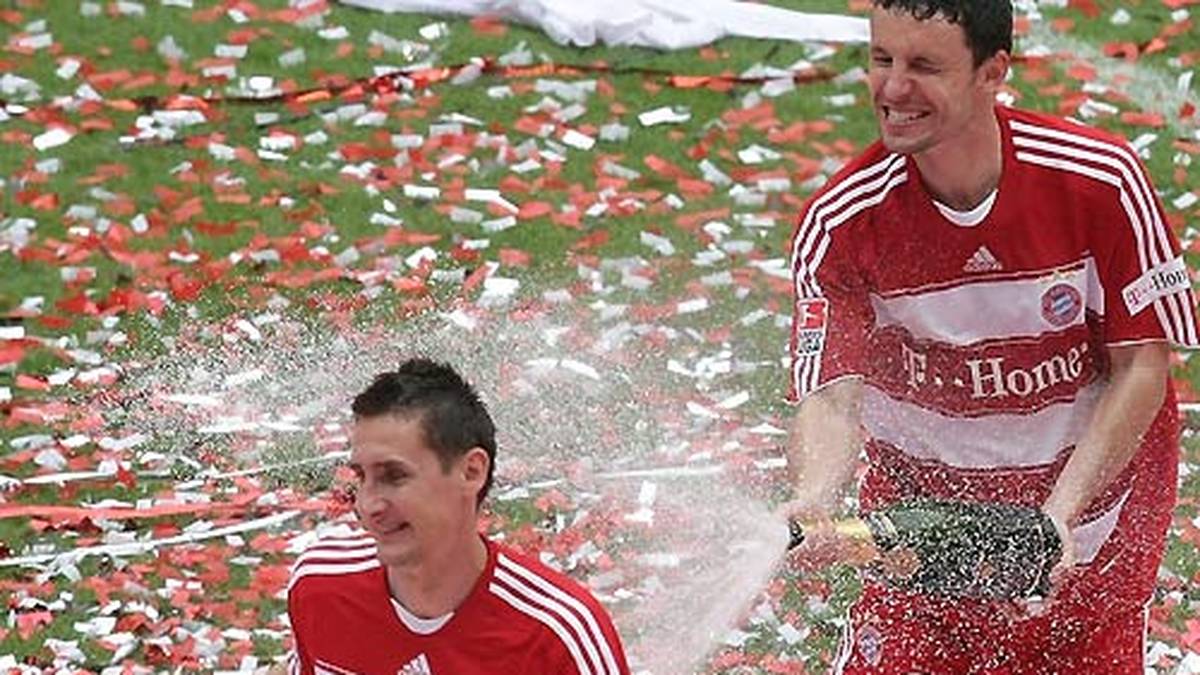 Klose ist bei Bayern Stammspieler und fährt die erhofften Titel ein. Auch 2010 gewinnt er Meisterschaft und Pokal.
