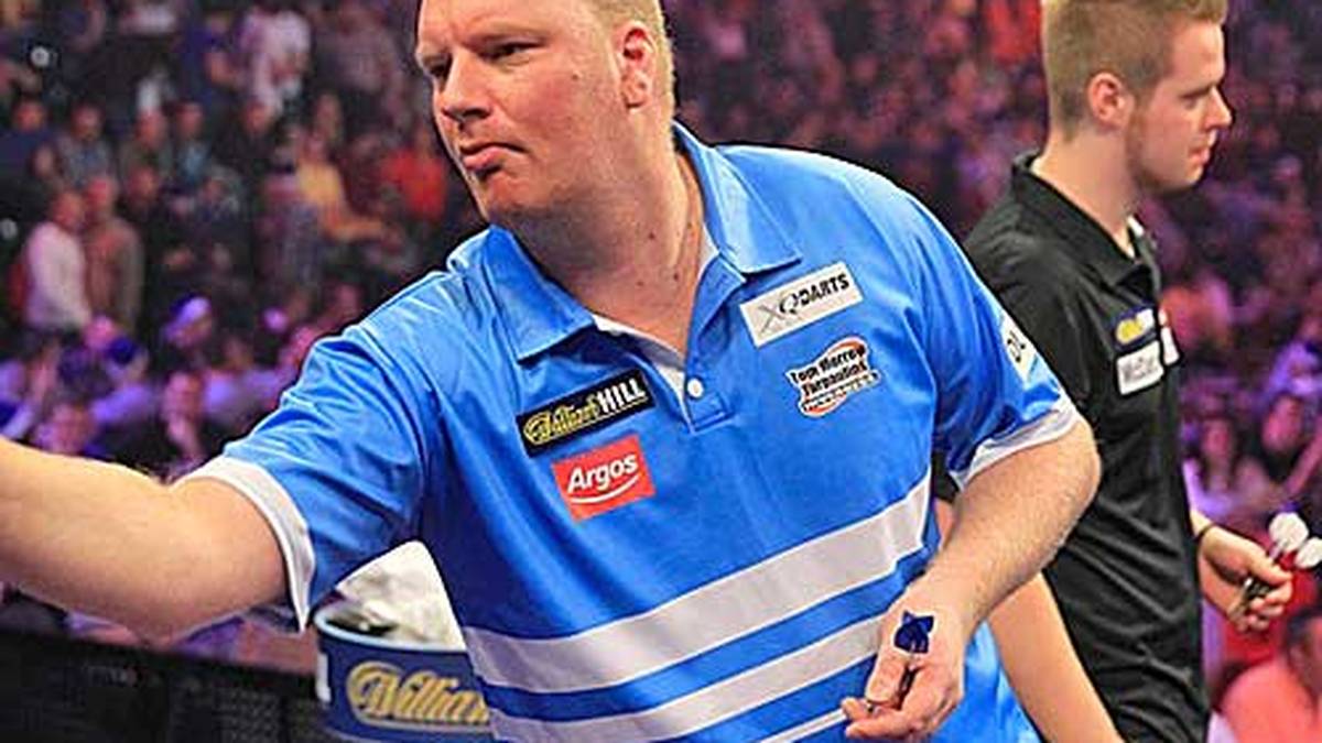 Hier weiß Hopp schon, dass er gegen den "Dutch Destroyer" scheitern wird. Am Ende steht 0:4 auf der Anzeigentafel