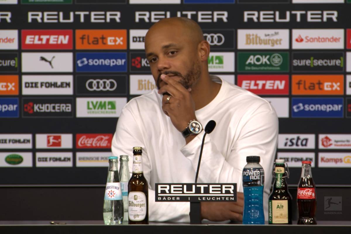 Auf dieses Thema hat Kompany gar keine Lust