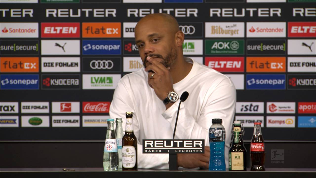 Auf dieses Thema hat Kompany gar keine Lust