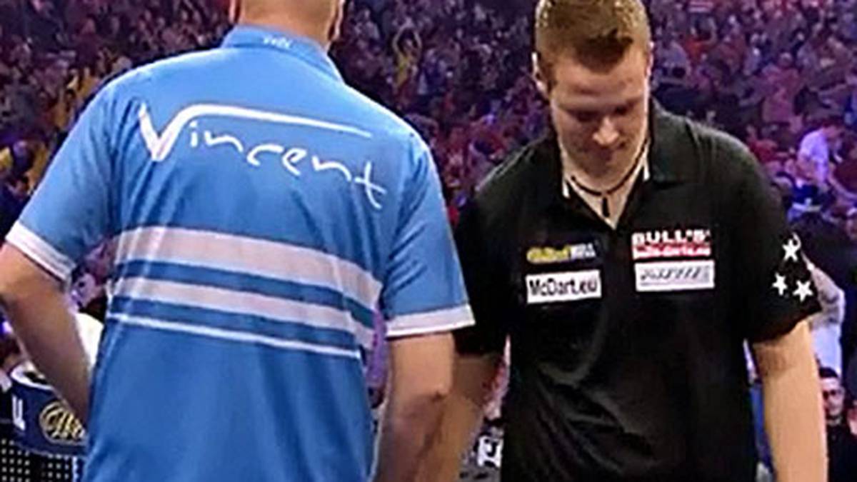 Enttäuscht geht der "Maximiser" von der Bühne.