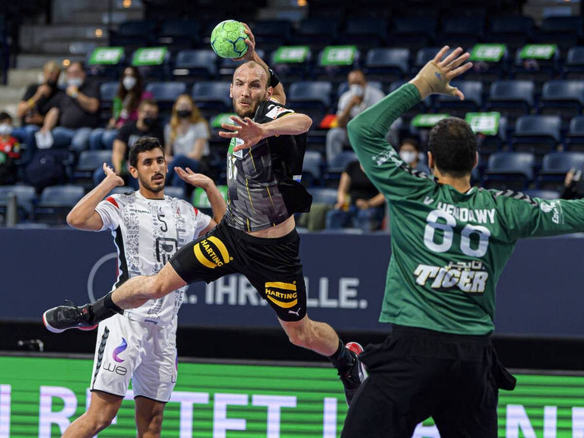 Handball Olympia Test Dhb Team Besiegt Agypten Bei Drei Nationen Turnier