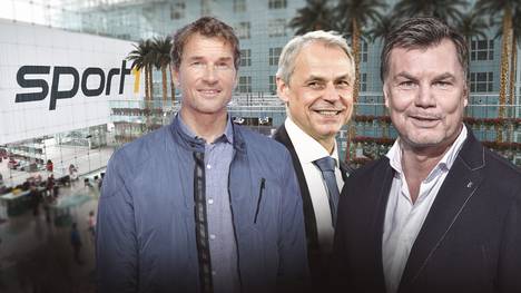 Der CHECK24 Doppelpass vom 19. April mit Ex-BVB und S04-Torhüter Jens Lehmann und Olaf Thon, Weltmeister von 1990.