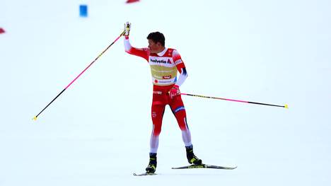 Johannes Hoesflot Kläbo machte den Sieg von Norwegen in der Staffel perfekt