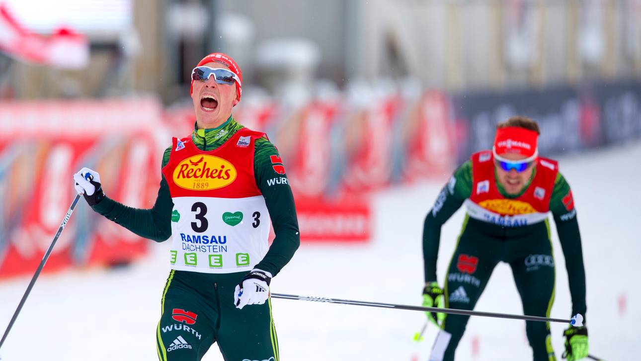Doppelsieg für deutsche Kombinierer