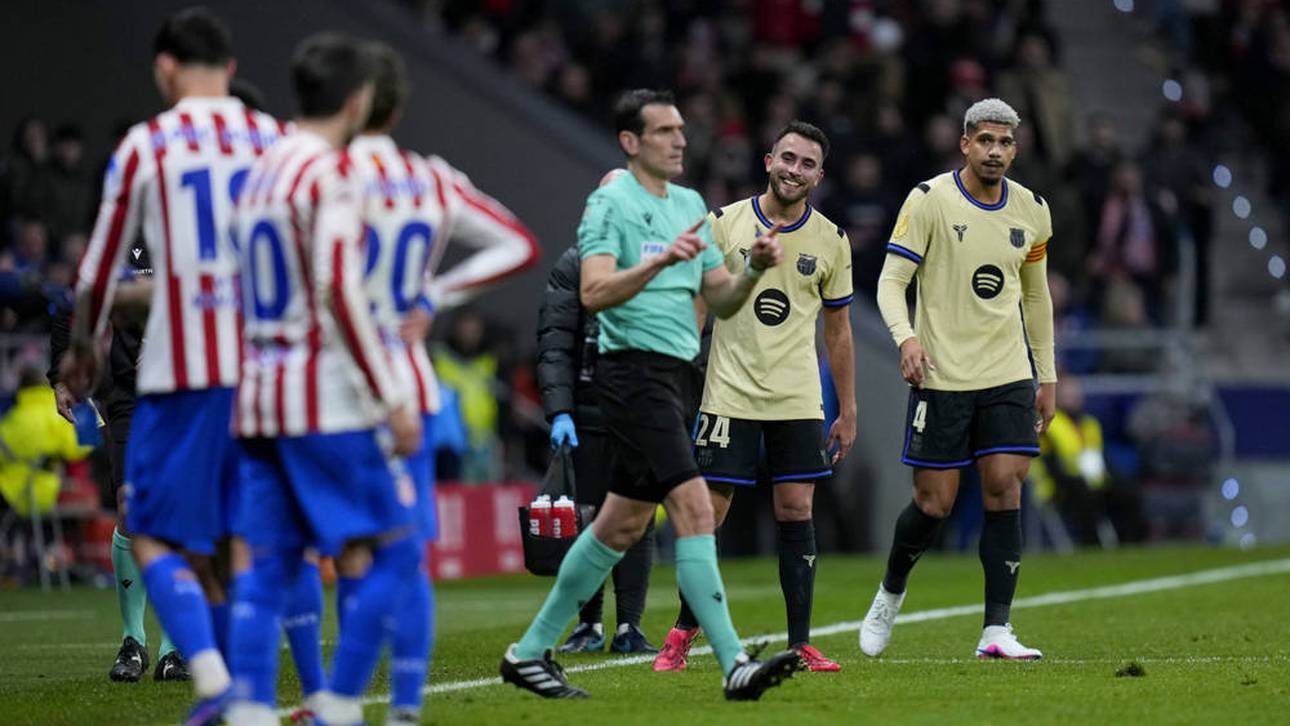 Schiedsrichter Juan Martinez Munuera stand mehrfach im Mittelpunkt