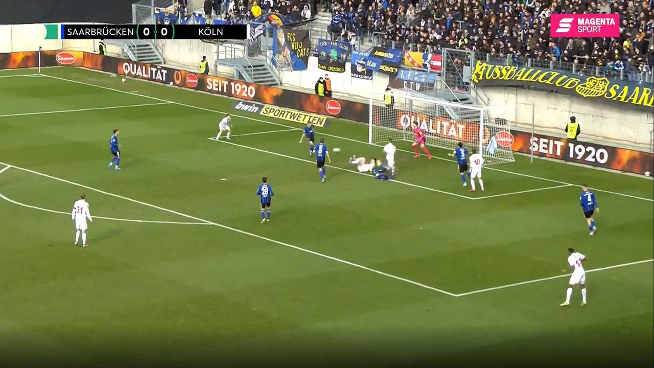 1. FC Saarbrücken - FC Viktoria Köln: Tore und Highlights | 3. Liga