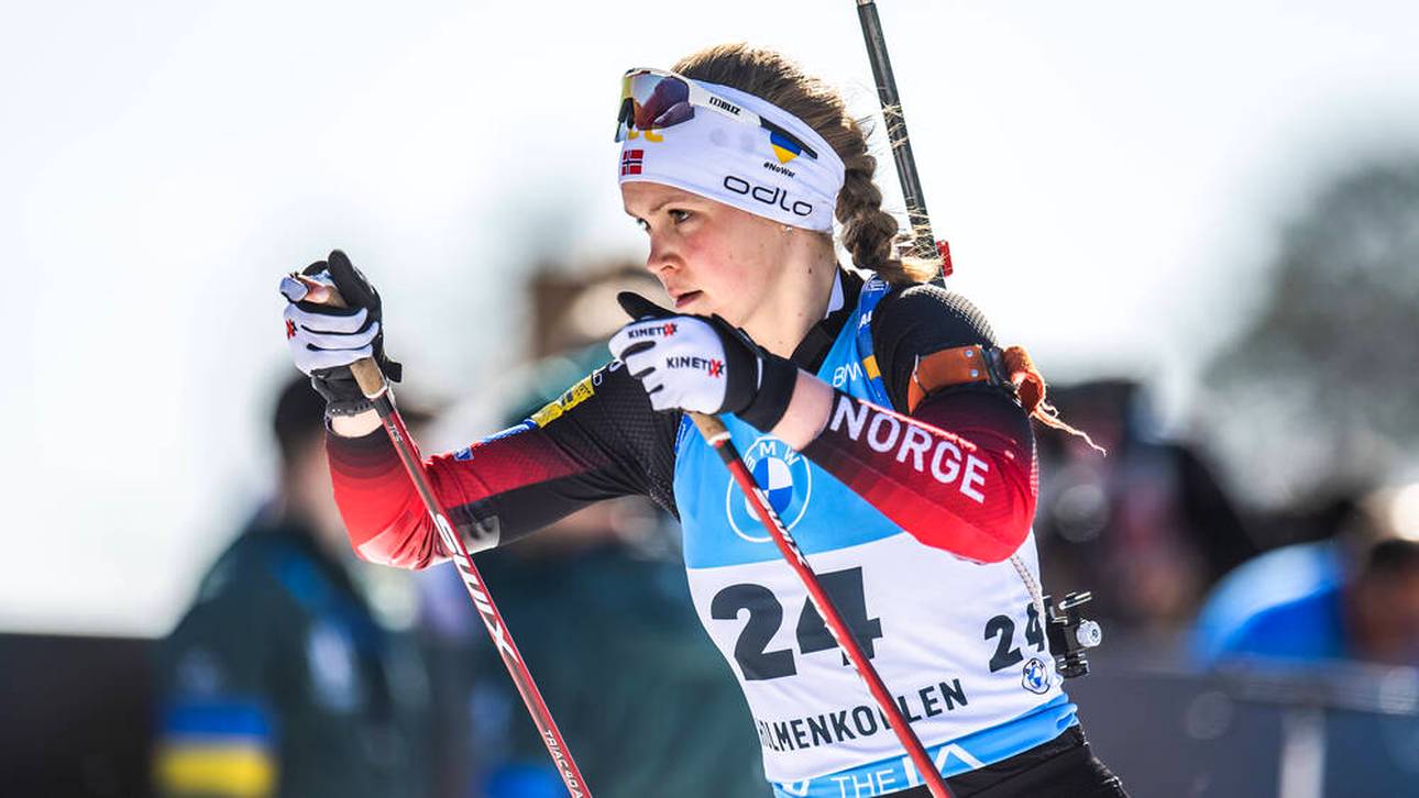 Biathletin mit Horror-Crash