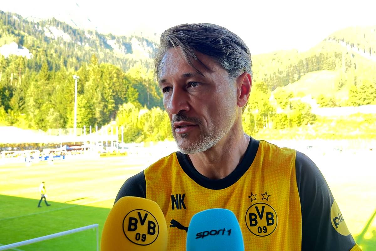 Dortmund-Trainer Niko Kovac spricht über die Verletzten Emre Can, Julien Duranville und Nico Schlotterbeck.