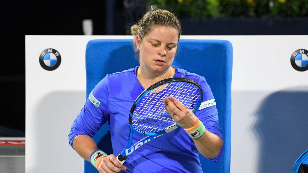 Clijsters hält an Comeback-Plan fest