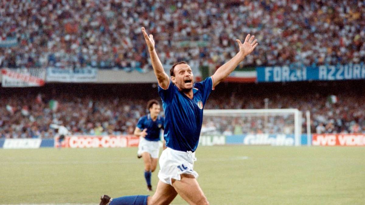SALVATORE SCHILLACI: 16 Spiele, 7 Tore