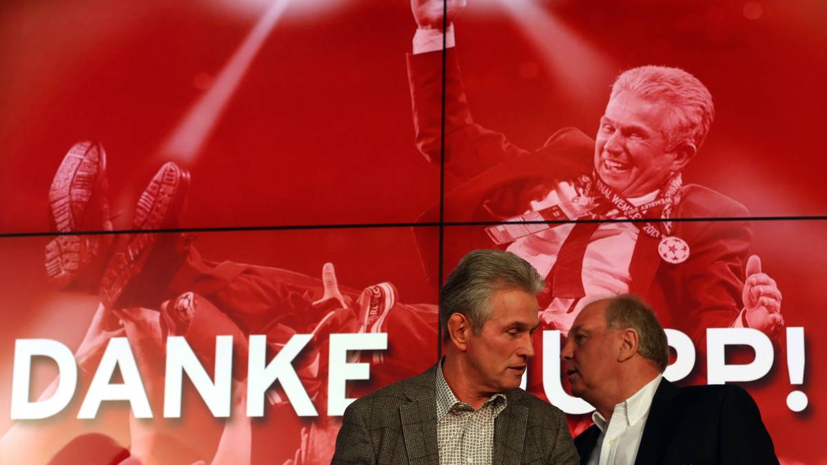 Hoeneß' Verbundenheit zu seinem langjährigen Freund, den er einmal feuerte und einmal trotz Triple durch Pep Guardiola ersetzte, ist groß