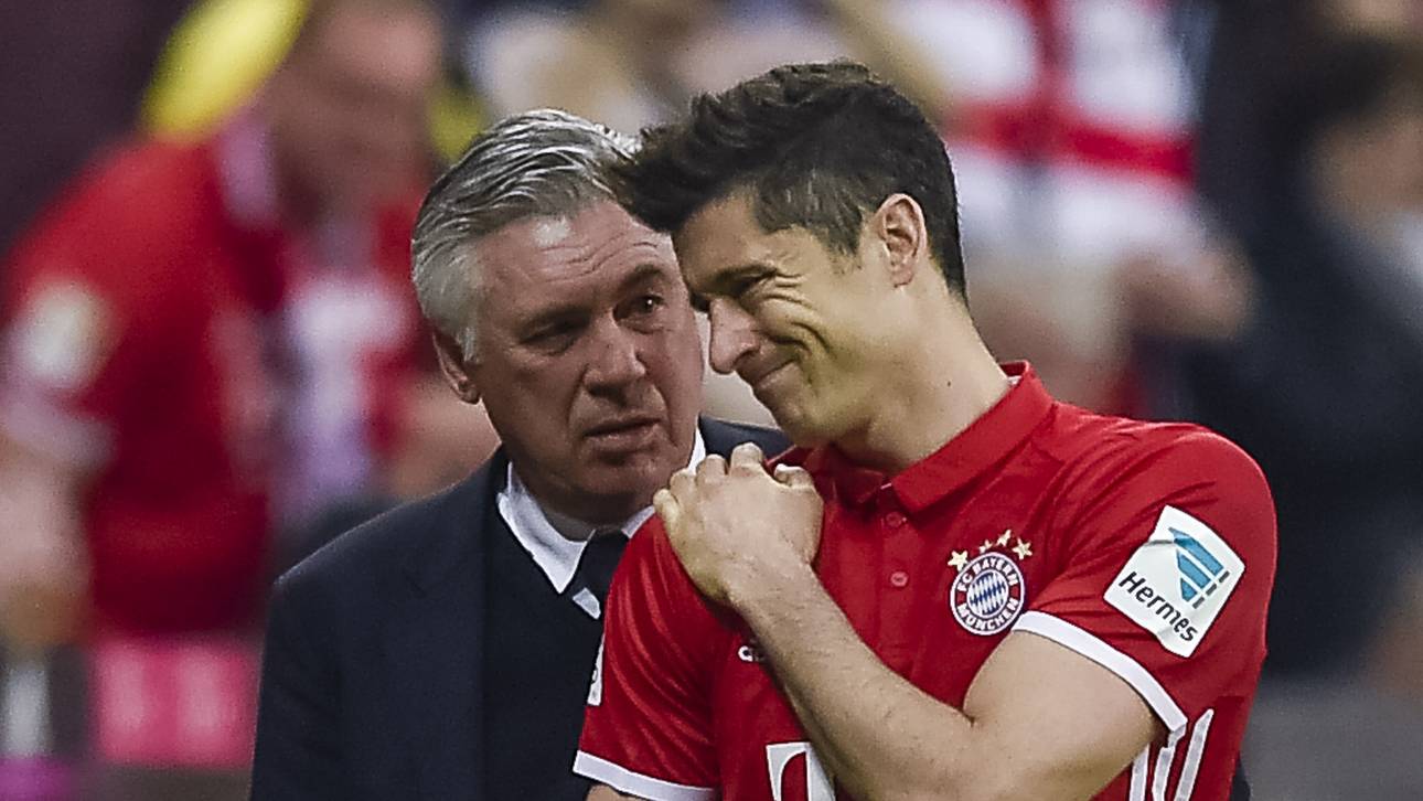 Ancelotti optimistisch bei Lewy