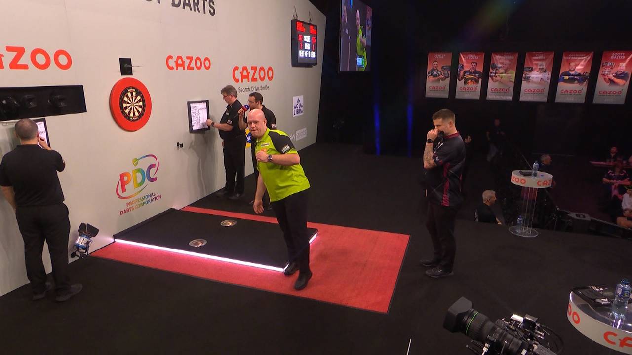 Grand Slam of Darts: Michael van Gerwen schlägt Luke Woodhouse mit 5:1
