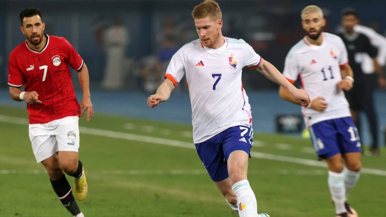 Belgien verliert letzten WM-Test