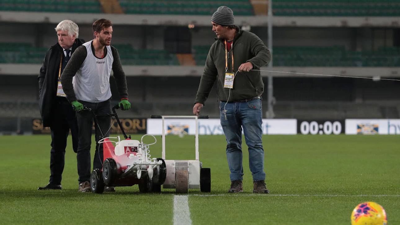 Schiefe Linien sorgen für Aufregung