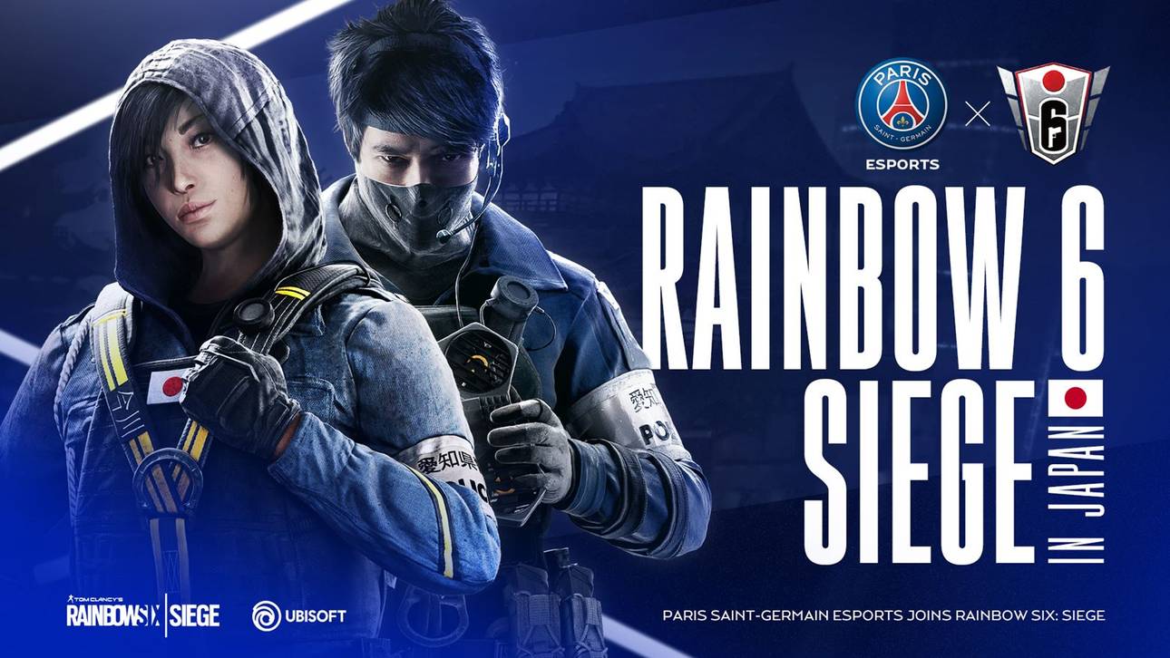 PSG ab sofort mit Rainbow Six-Team